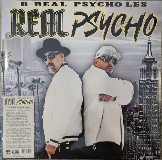 B-Real & Psycho Les – Real Psycho - Coloured - 2LP