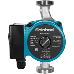 Циркуляционный насос SHINHOO BASIC 25-4S N 180 1x230V