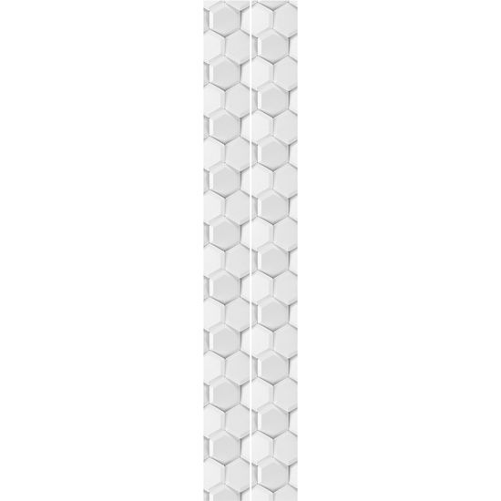 ПВХ панель  250х2700х8 мм Гексагон (шестигр)