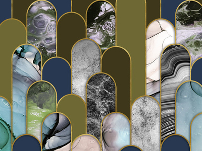 Дизайнерские обои Wall Street FLArt