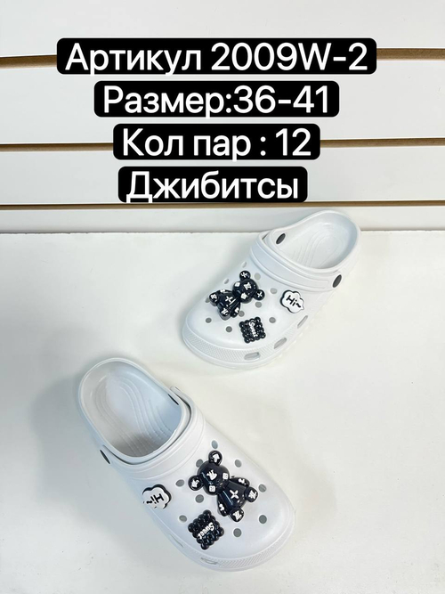 Сабо по 12 пар (36-41)р. 2009W-2