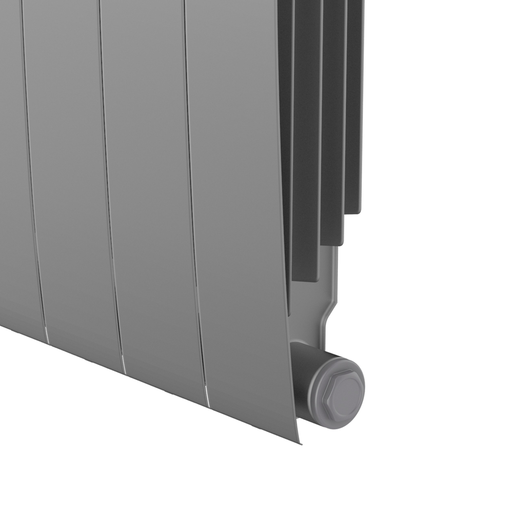 Радиатор Royal Thermo BiLiner 500 Silver Satin VR80 - 12 секц.