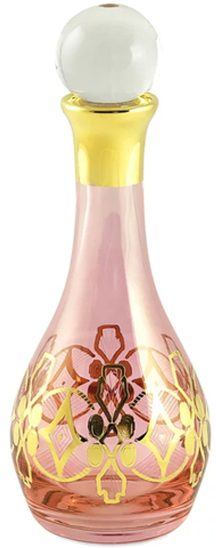 Migliore De Luxe Графин Venezia, хрусталь розовый, декор золото 24К, 1л 33см