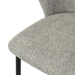Стул барный Bergenson Bjorn Foggy, букле, серый