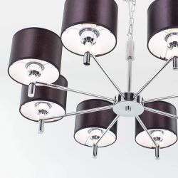 Citilux Аврора CL463181 Люстра с чёрными абажурами