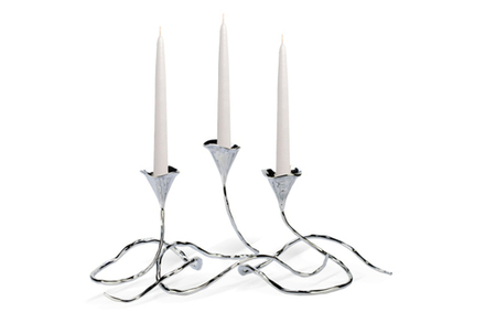 Mukul Goyal Подсвечники ИДЕН (3 предмета), хром MG407