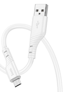 Кабель HOCO X97 USB-microUSB 2.4A 1м Silicone White