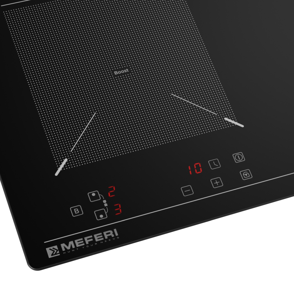 Индукционная варочная панель с вытяжкой Meferi XSMART35IX ULTRA фото 10