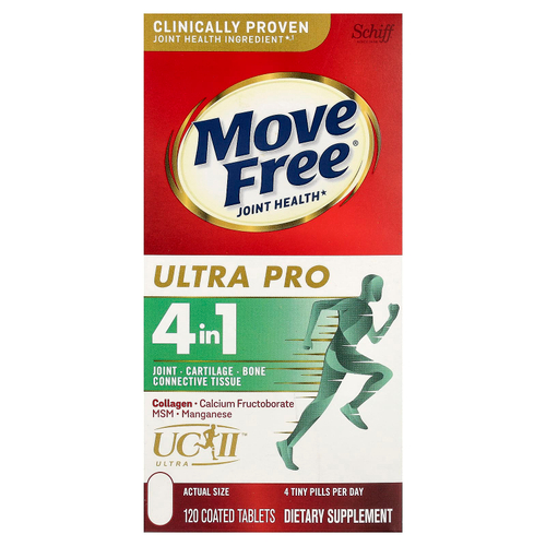 Schiff, Move Free®, суставы, здоровье суставов, Ultra Pro, 120 таблеток, покрытых оболочкой