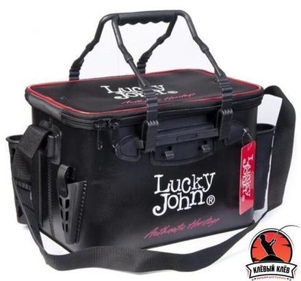 Сумка рыболов. с держат. для удилищ Lucky John EVA 360х230х250