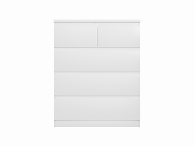 Комод МАЛЬТА 3+2 ящика 80х99 (белый)