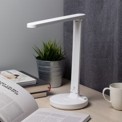 Настольный светильник ЭРА NLED-511-6W-W светодиодный аккумуляторный белый