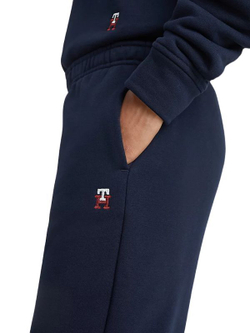 Женские теннисные брюки Tommy Hilfiger Relaxed Global Stripe Pant - Turquoise