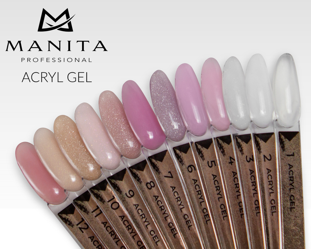 Manita Acryl Gel - Акригель для наращивания и укрепления ногтей 06, 15мл