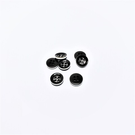 Пуговицы №546, 9мм, цв.коричневый (CN 2738)