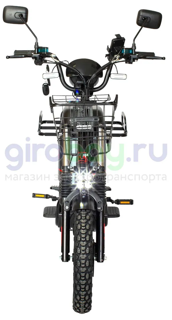 Электроскутер GT U3 1000W (60V/30Ah) железофосфат - Серый фото №8