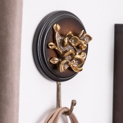 Настенный крючок Орхидея Орех