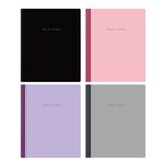 Тетрадь А5 96л. BRAUBERG на сшивке с корешком, клетка, обложка картон, Minimal, 405287