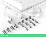 Вентилятор для корпуса ID-Cooling AS-120-ARGB-W