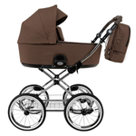 Коляска 2 в 1 ROAN BASS NEXT 2.0 CLASSIC d14 Mocha Mousse