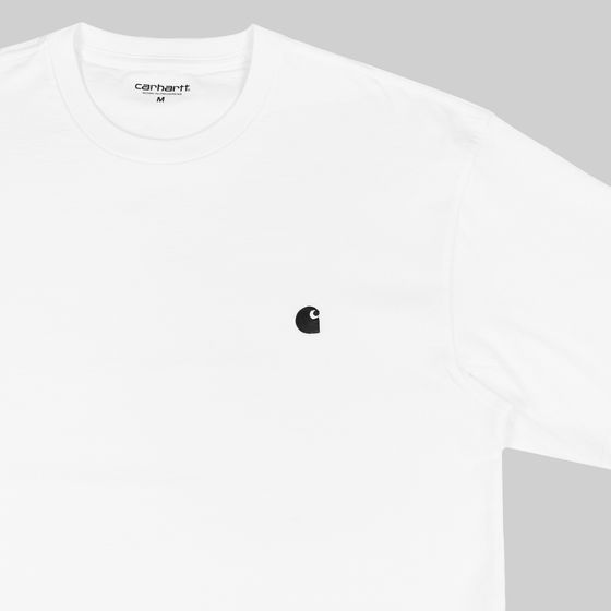 Футболка мужская Carhartt WIP Madison артикул:I033000_white - купить в магазине Дайс