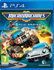PS4 Micro Machines World Series (Б/У, Английская версия, CUSA-07400/CUSA-07480)