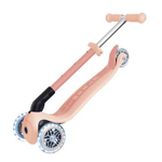 Самокат Globber Junior Foldable Lights Ecologic оранжевый