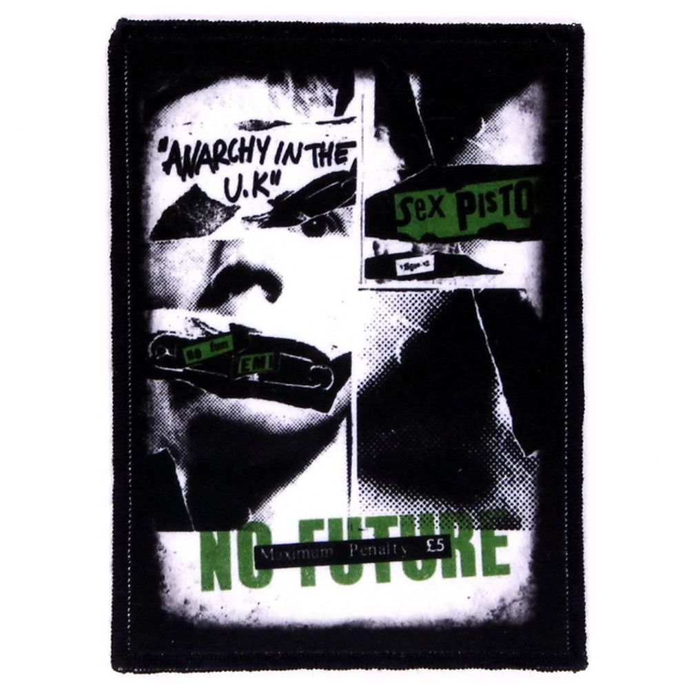 Нашивка Sex Pistols No Future Johnny Rotten (638)