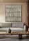 Постер Modern 100х100 см, коричневый, белый