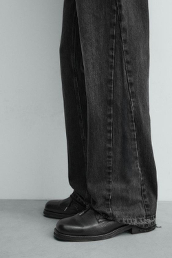 ZARA ДЖИНСЫ FLARE FIT, УГОЛЬНЫЙ