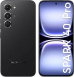 6.78" Смартфон TECNO Spark 40 Pro 8/256Gb,  NFC,  AMOLED,  144Гц,  5200мAч,  черный