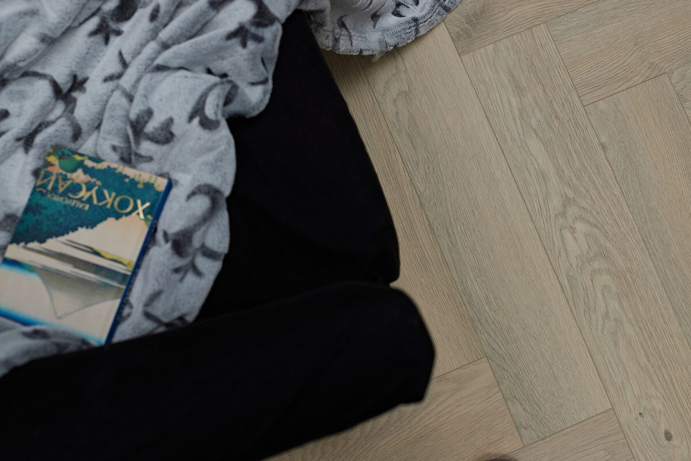 Кварц-винил SPC Steinholz Herringbone 4,5 мм Бреннер 1.14688 м2