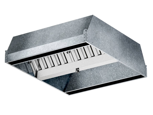 Зонт оцинкованный островной ЗВЦП 04 ,1600х1200х400