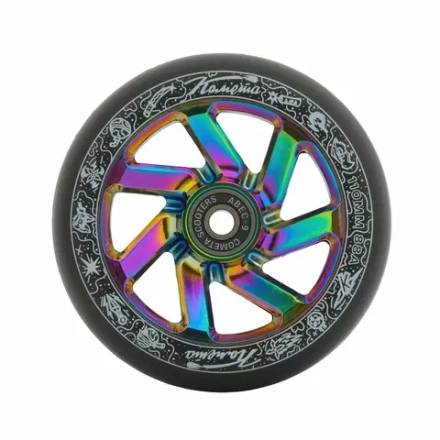 Колеса Комета Вортекс Черный / Неохром