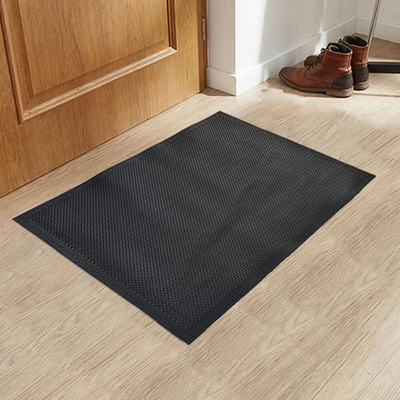 Коврик 40*60см придверный шипованный, черный