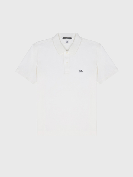 Поло C.Р. Company Stretch Piquet Slim White