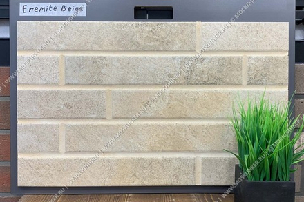 Paradyz Eremite Beige - Фасадная плитка структурная 400x66x11