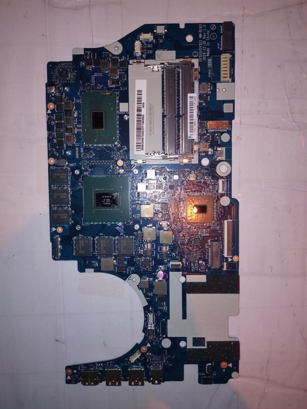Материнская плата для ноутбука Lenovo Legion Y720-15IKB WIN i5-7300HQ 1060 RED (5B20N67233), оригинал