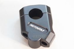 Handlebar Heightening. 38mm rise, 45 degree angle. for 22mm and 28mm handlebars