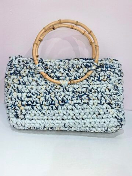 Сумка вязаная "Бамбук"