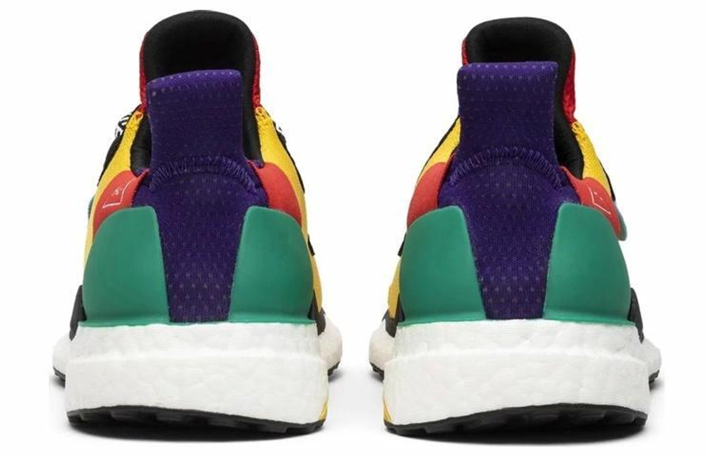 Кроссовки Pharrell Williams X Adidas Multi-Color GS (Подростковая размерная сетка)