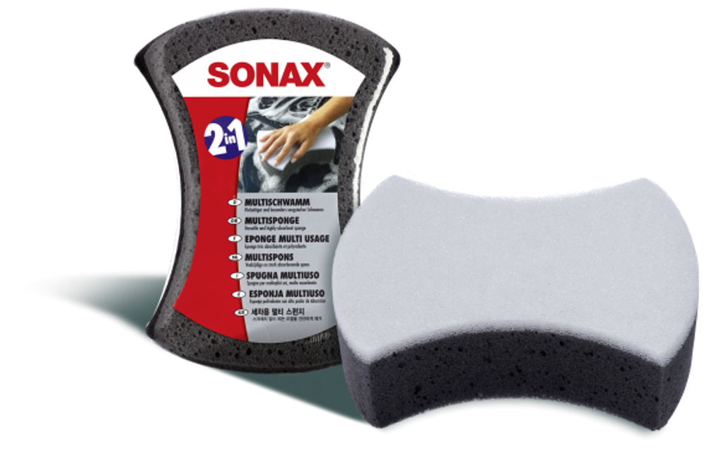 SONAX Многоцелевая двухсторонняя губка Sonax