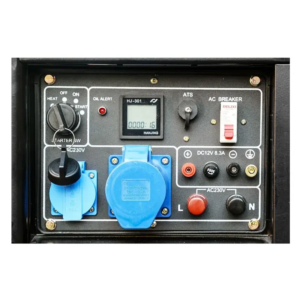 ТСС SDG 7000EHA дизель генератор с блоком АВР ТСС С 9000D/230/400 100033/100028