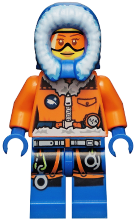 Минифигурка LEGO cty0491 Исследователь Арктики