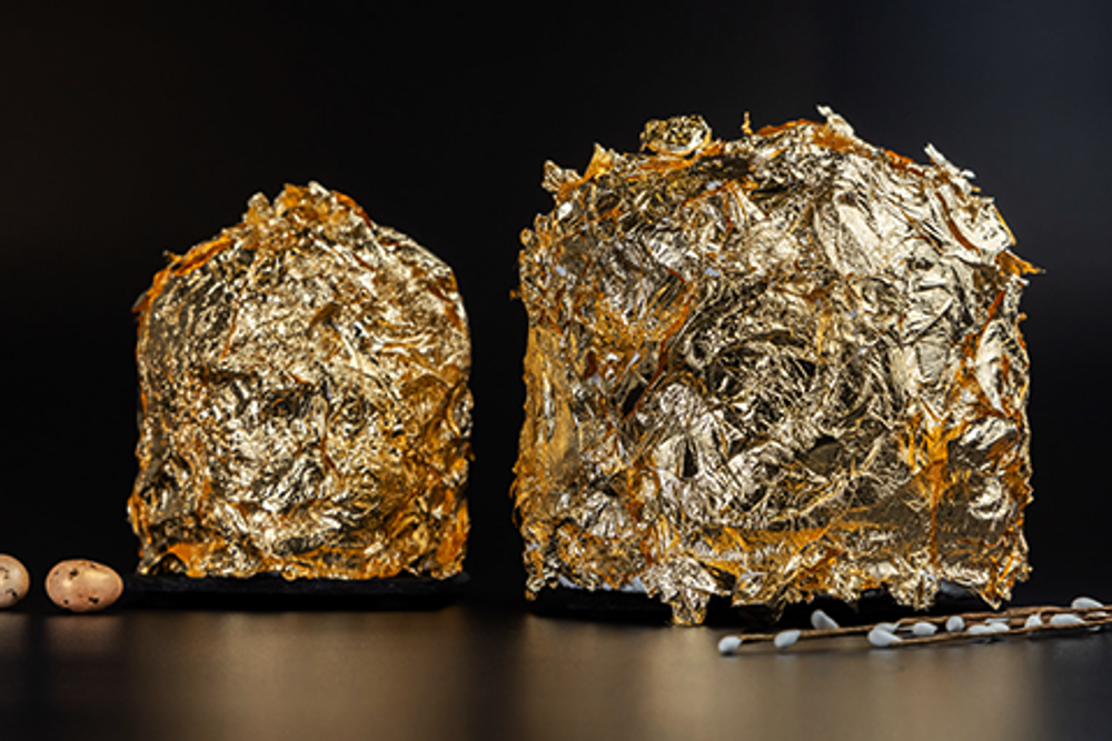 Авторский пасхальный кулич "Царский" с золотом — когда вкус говорит за статус