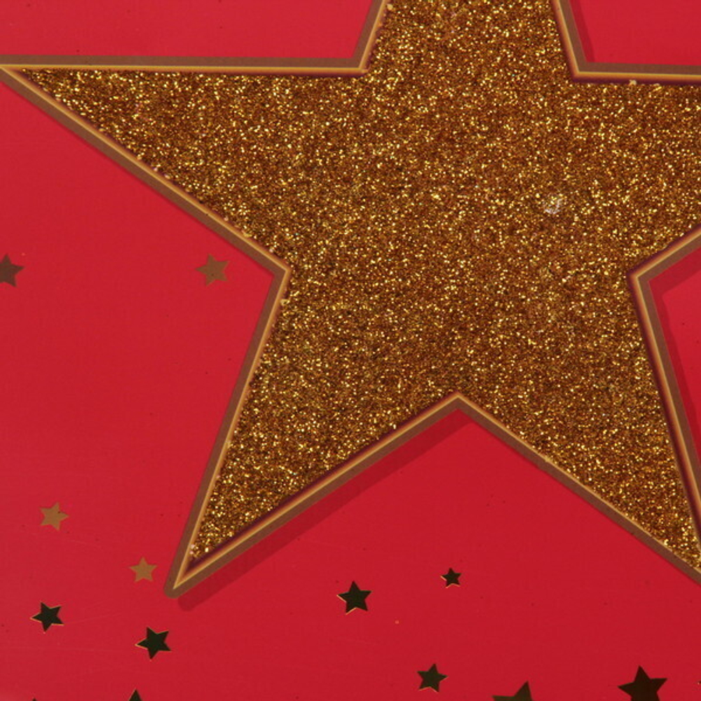 Пакет подарочный «Звёздный стиль» 32*26*12 см