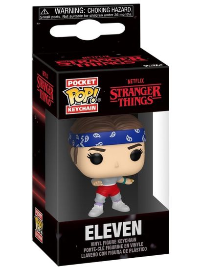 Брелок Funko Pocket POP! Stranger Things S5 Eleven with Bandana 86618 / Фигурка-брелок Фанко ПОП! по мотивам сериала "Очень странные дела", Джейн Хоппер