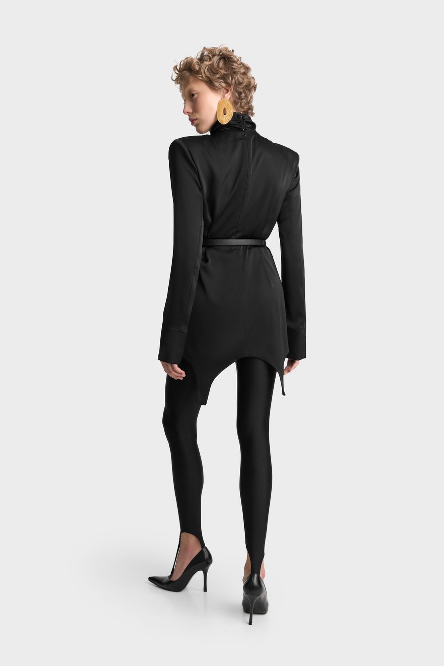 Блузка Satisfaction, Черная