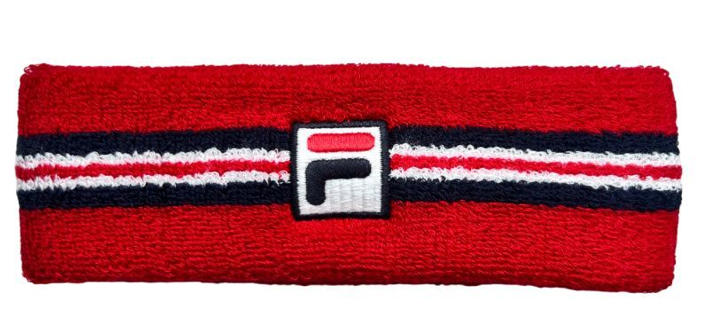 Повязка на голову теннисная Fila Jacob - красный