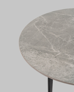 Журнальный столик Aliara серая керамика